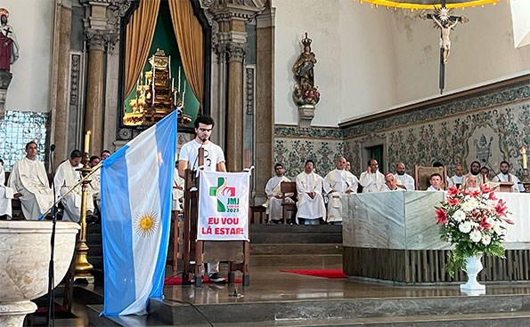 Nuestros jóvenes en la JMJ en Lisboa
