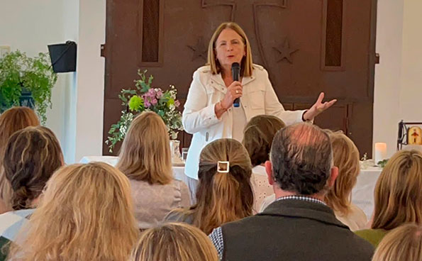 Inés Ordoñez presentó el Camino al Corazón en Montevideo