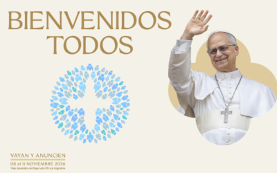 Bienvenido Papa León: Peregrino de la Paz